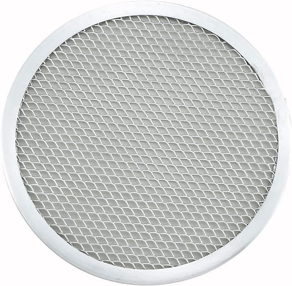 10-inch Aluminum Pizza Screen | Commercial Grade Pizza/Baking Screen for Oven | Pizza Baking Tray for Home And Restaurant | Round, Aluminum, 10-inch [1PK]