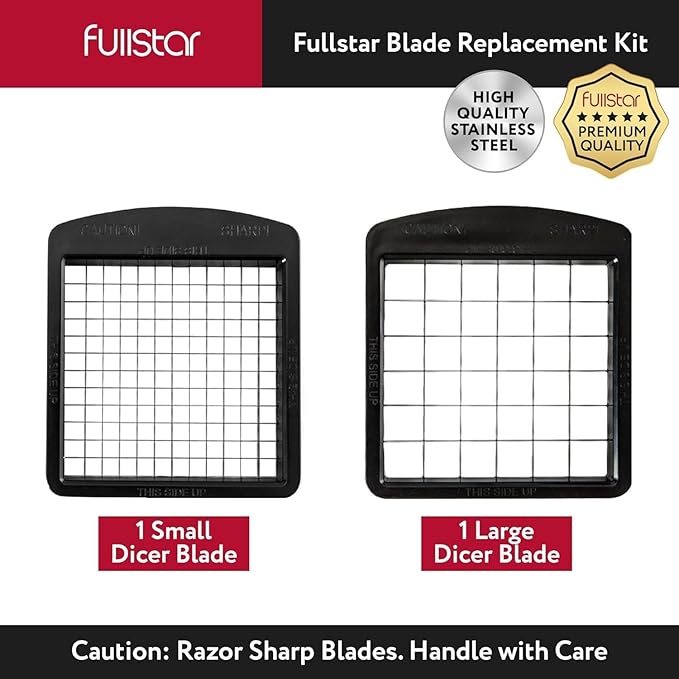 fullstar Bundle: Chopper And 2 Piece Blade Replacement Set