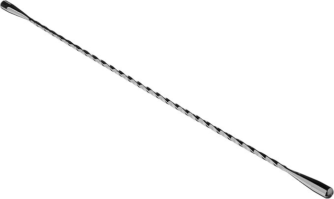 Barfly Bar Spoon, 13 3/16" (33.5 Cm), Gun Metal Black
