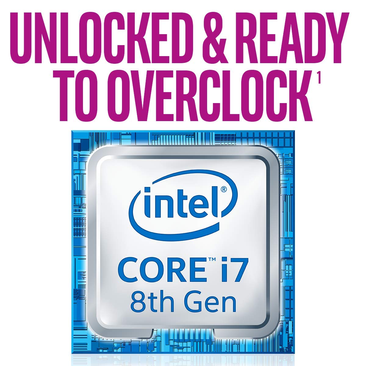 Intel Core i7-8700K Desktop Processor 6 Cores up to 4.7GHz Turbo Unlocked LGA1151 300 Series 95W