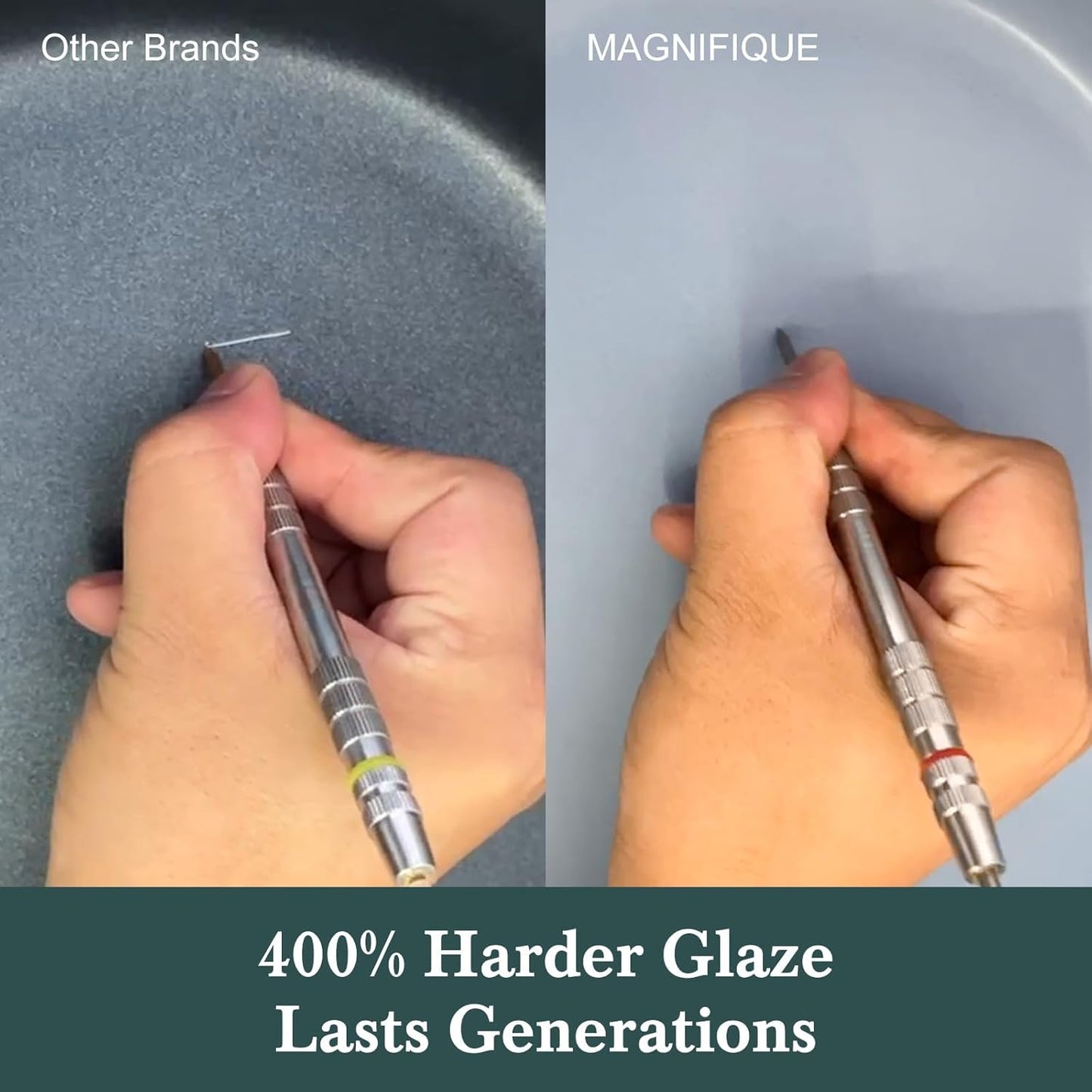 HOMECOOKIN 6-Quart Programmable Slow Cooker with Timer - Small Kitchen Appliance for Family Dinners - Serves 6+ People - Heat Settings: Keep Warm(Red Shell + White Ceramic Liner)