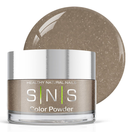 SNS Nail Dip Powder Colors, Gelous Color Dipping Powder - Abelia (Metallic, Gray Shimmer) - Long-Lasting Dip Nail Colors - Low-Odor Nail Color for Professionals & At-Home DIY - 0.5 oz