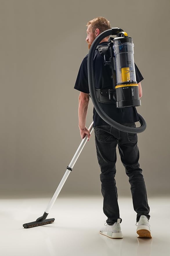 Prolux 2.0 Commercial Bagless Backpack HEPA Vacuum - Pro Model for Professional Cleaners