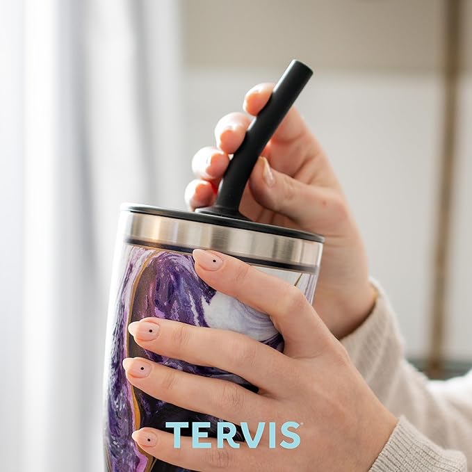 Tervis Traveler Star Wars Vader Trooper Triple Walled Insulated Tumbler Travel Cup Keeps Drinks Cold & Hot, 30oz - with Straw Lid, Stainless Steel