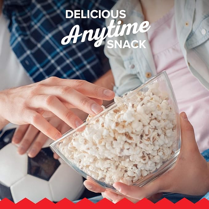 Orville Redenbacher’s Microwave Popcorn, Naturals Simply Salted Popcorn, 3g Fiber Per Serving, 3.3 oz., 6-Count