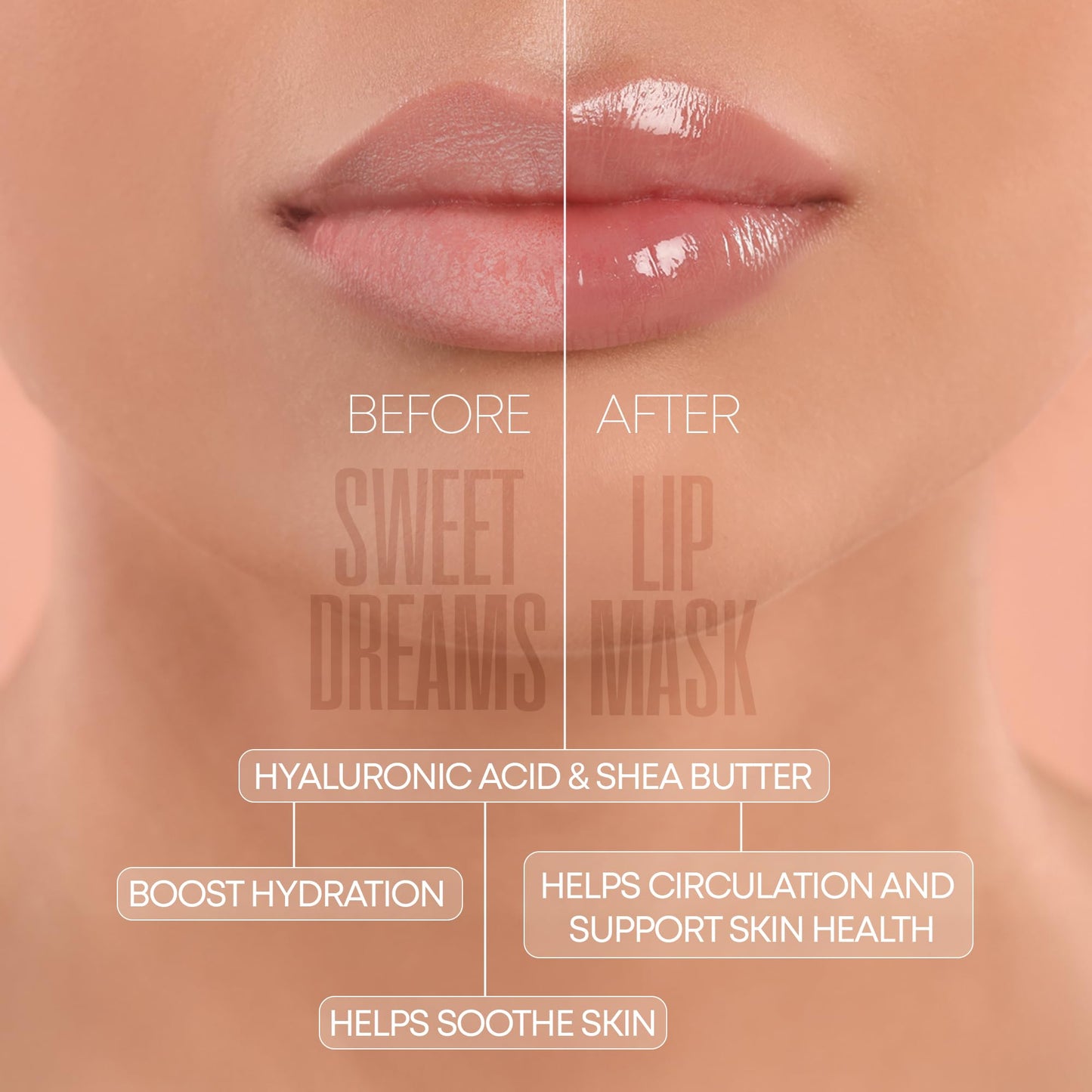 W7 Super Sweet Dreams Blueberry Lip Mask - Vitamin E, Aloe Vera and Grape Seed Oil - For Hydrated, Full Looking & Irresistible Lips - 0.67 Fl Oz