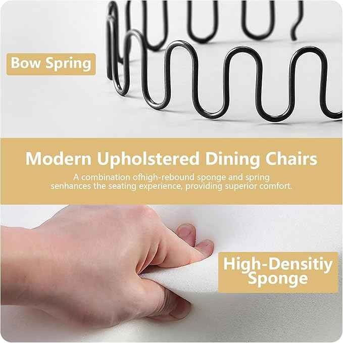 Gold Velvet Dining Chairs Set of 4, Kitchen & Dining Room Chairs, Tufted Upholstered Dining Room Chair, Back Ring Pull Trim, Golden Stainless Steel Legs, Gold