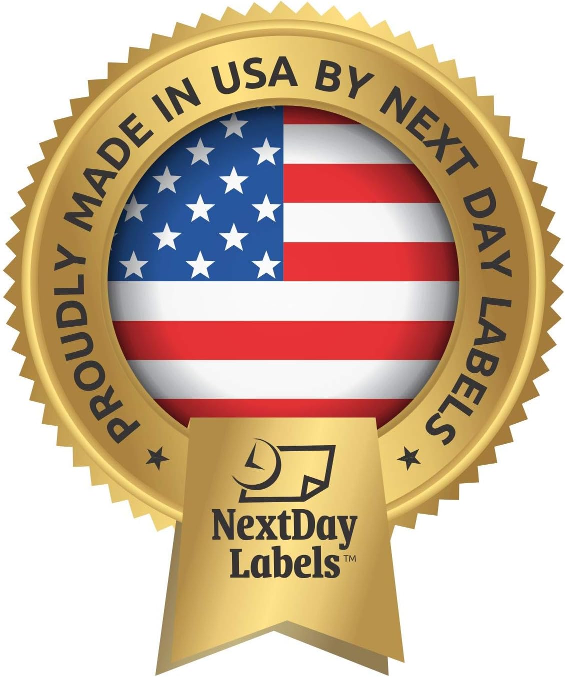NextDayLabels 500 Rectangle Stickers (3" x 5") - Color Coding Labels Roll - Moving Labels for Boxes, Colored Inventory Stickers for Packing, Organizing, and Storage (Blue)