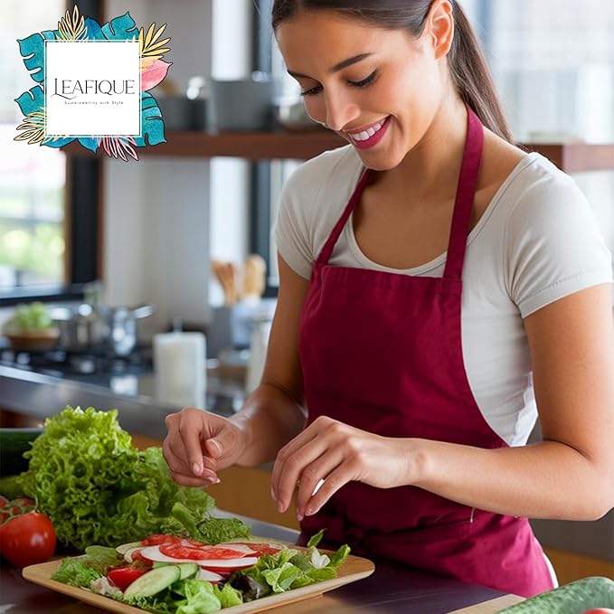 100% Natural 7” Palm Leaf Square Plate (50 pack), Compostable & Biodegradable Dinnerware for Catering, Birthdays, Halloween, BBQs, Thanksgiving, Alternative to Paper & Bamboo Plates Disposable