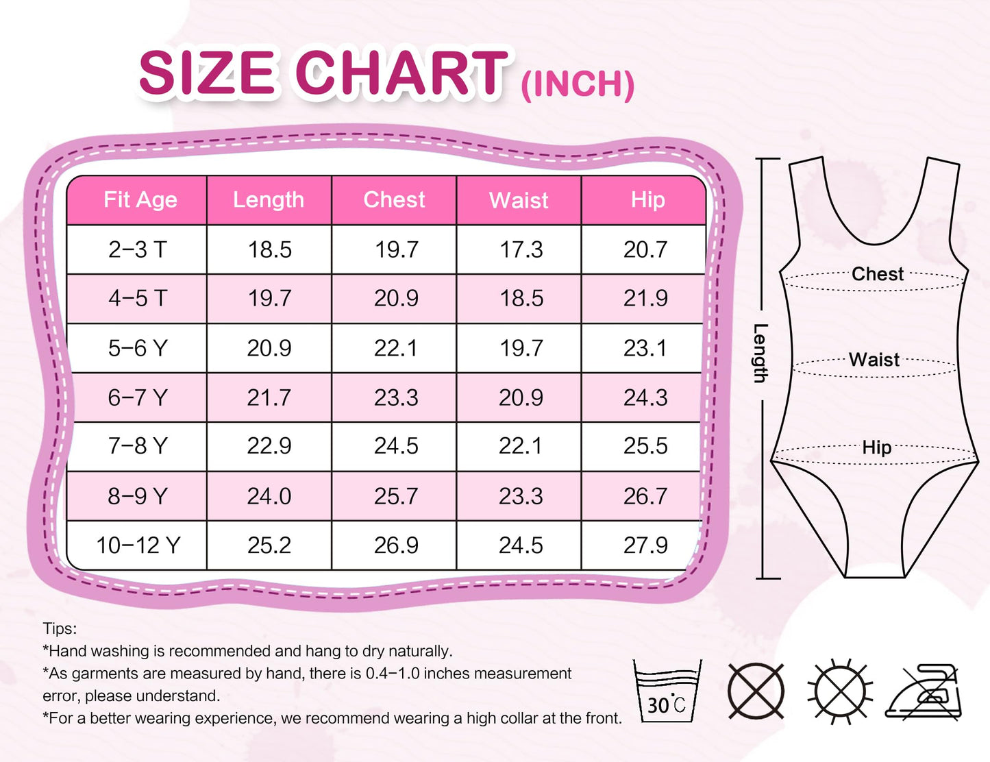 Domusgo Gymnastics Leotards for Girls 6-7 Years Old Colorful Dot Sparkly One Piece Tumbling Outfits