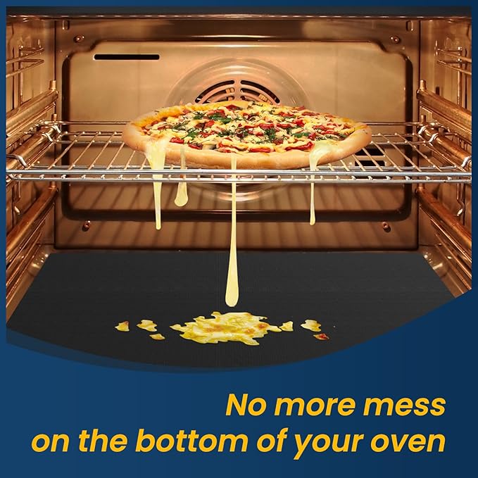 Best German Silicone Baking Mat Roll + 3Pack Large Heavy Duty Oven Protector Mat