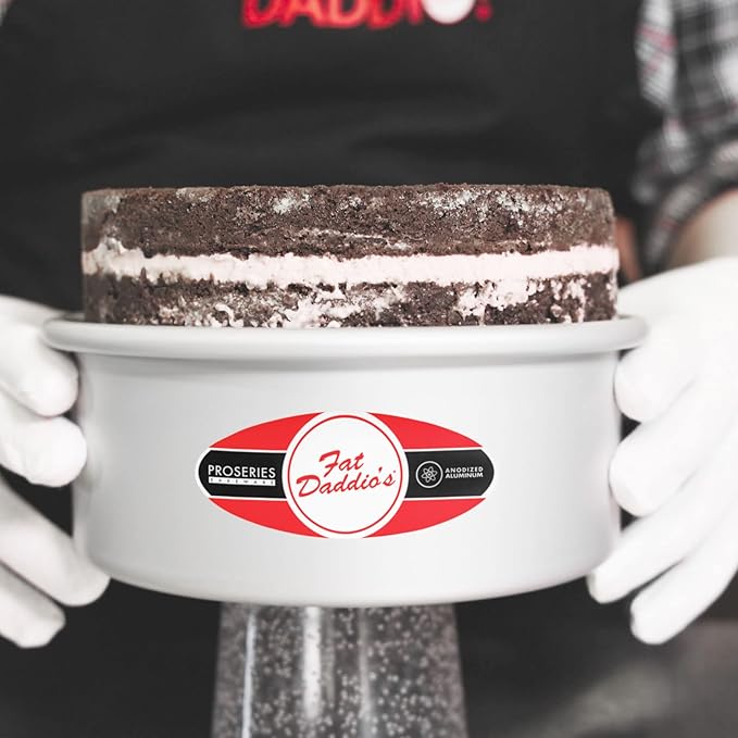 Fat Daddio's Round Cheesecake Pan, 3 x 3 Inch, Silver