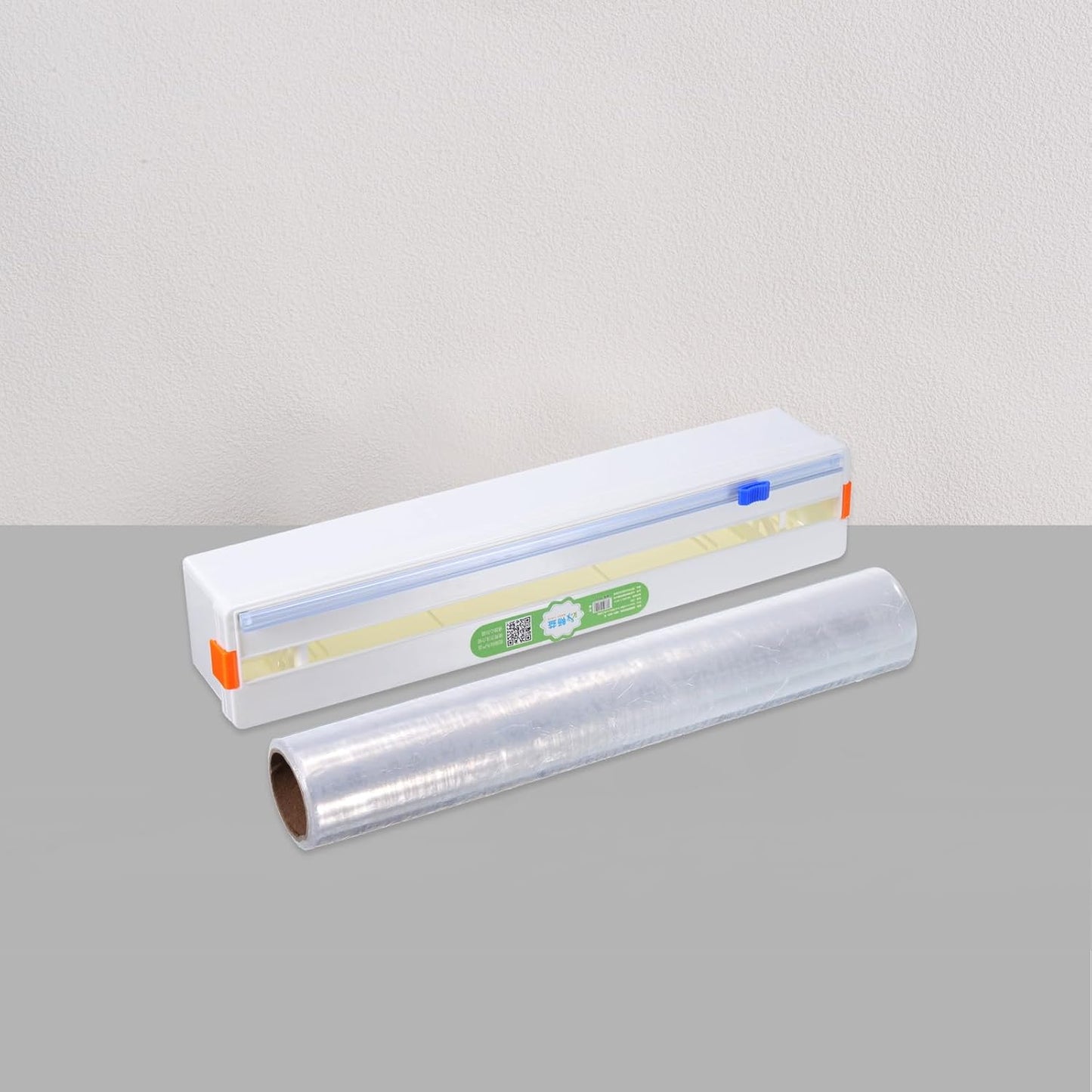 PATIKIL 8pcs Plastic Wrap Cutter, 14in Plastic Wrap Slide Cutter Snap Card Slot Installation Replacement for Aluminum Foil Wax Paper Parchment Paper Wrap Dispenser, Blue