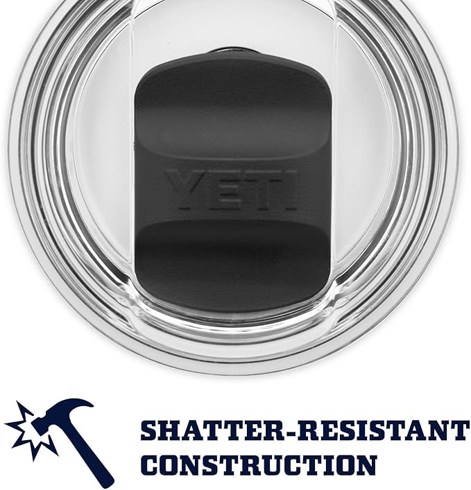 YETI Rambler 10 oz Wine Tumbler, Vacuum Insulated, Stainless Steel with MagSlider Lid, Black Forest Green