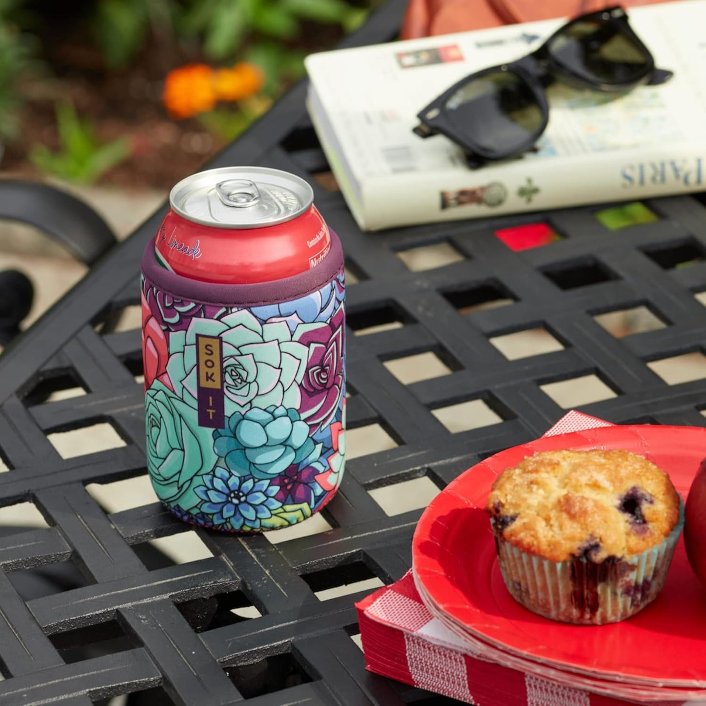 Sok It CanSok Sleeve for Beer & Soda Insulated Neoprene Cover (Luck of the Shamrock, 12oz Can Sleeve)