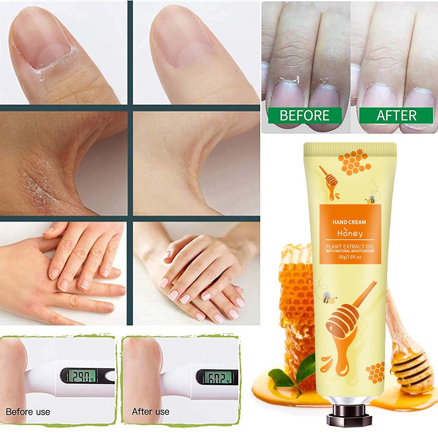 10 Pack Hand Cream for Dry Cracked Hands,Easter Basket Stuffers,Gifts for Women,Girls,Mothers Day Gifts,Teacher Appreciation Gifts,Natural Plant Fragrance Mini Hand Lotion Moisturizing Hand Care Cream