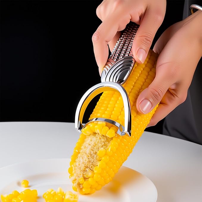 2 Packs Corn Peeler for Corn on the Cob,2026 Upgraded corn cob stripper tool,Corn on the Cob Remover,Corn Cob Stripper tool Easy to Clean,Sweet Corn Cutter,Corn Cob Peeler as Gift for Women