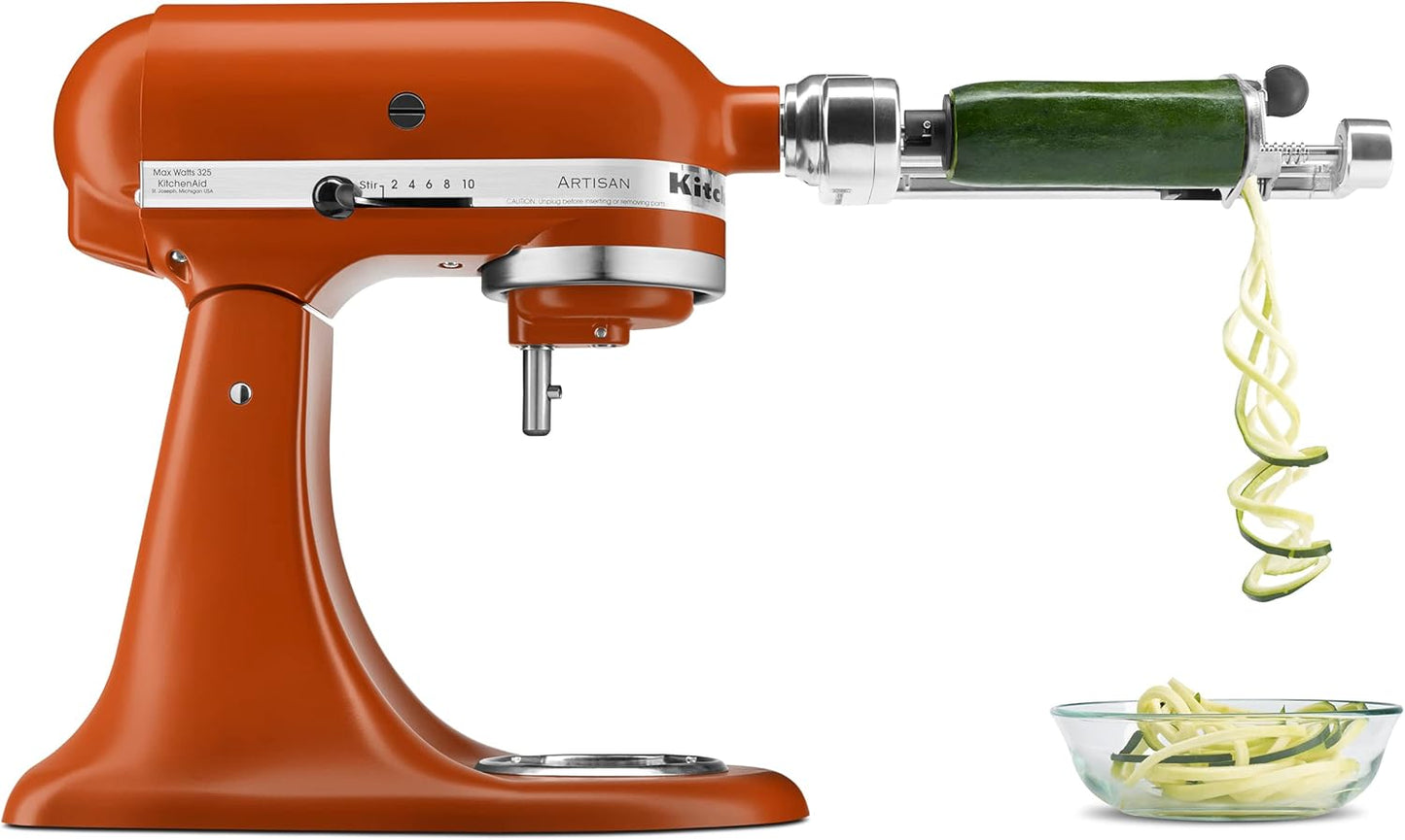 KitchenAid KSM150PSSC Stainless Steel Mixer Bowl, 5 Quart, Scorched Orange