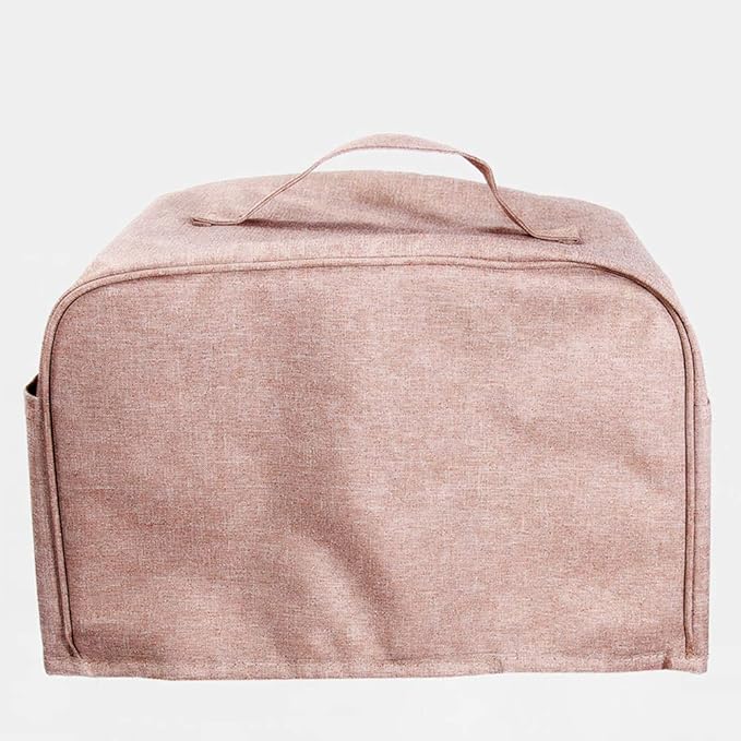FLR 4 Slice Toaster Cover with Pockets, Dust-proof & Oil Proof, Fits Most 4 Slice Toasters (12.5' x 10' x 8')