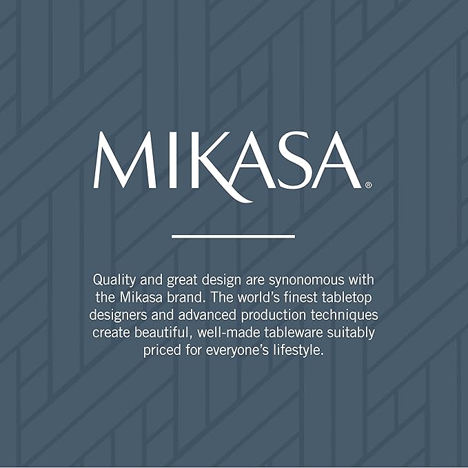 Mikasa Regent Bead 65-Piece Silverware Set, 18/10 Stainless Steel Flatware Service for 12, Includes 5 Serving Tools, Dishwasher Safe Polished Cutlery