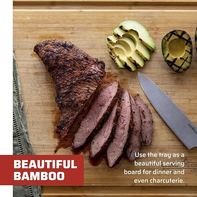Camp Chef Professional Bamboo Cutting Board -, Bamboo, CHOP26