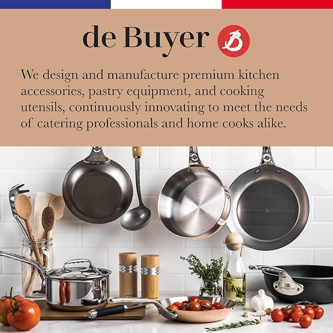 de Buyer ELASTOMOULE Loaf Silicone Mold - Creates 6 Loaves - Easy to Use & Clean - Dishwasher Safe