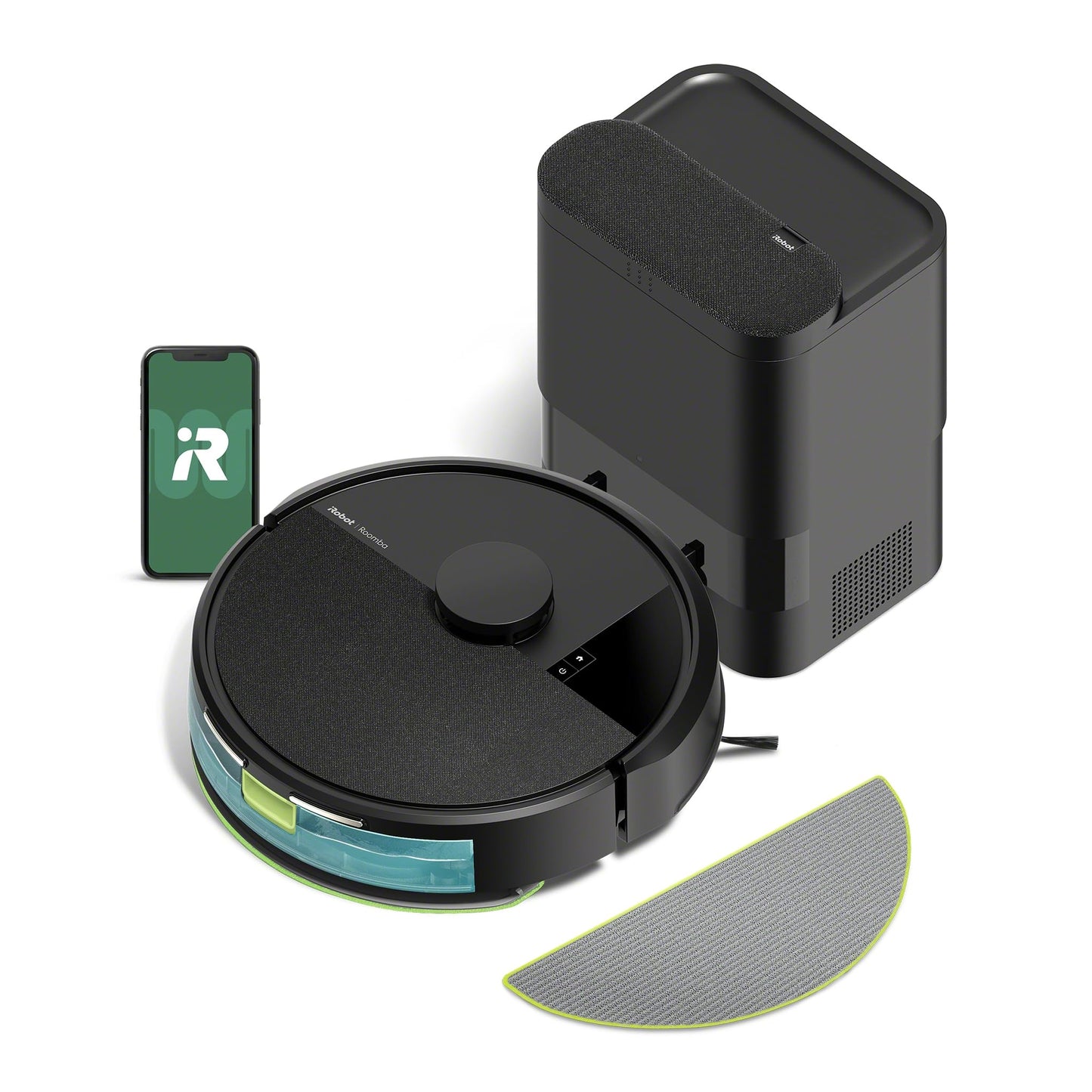 iRobot Roomba 105 Combo Robot Vacuum & Mop with AutoEmpty Dock - Self-Empties for 75 Days, Intense Power-Lifting Suction, LiDAR Navigation, Multiple Cleaning Modes, Avoids Mopping Carpet
