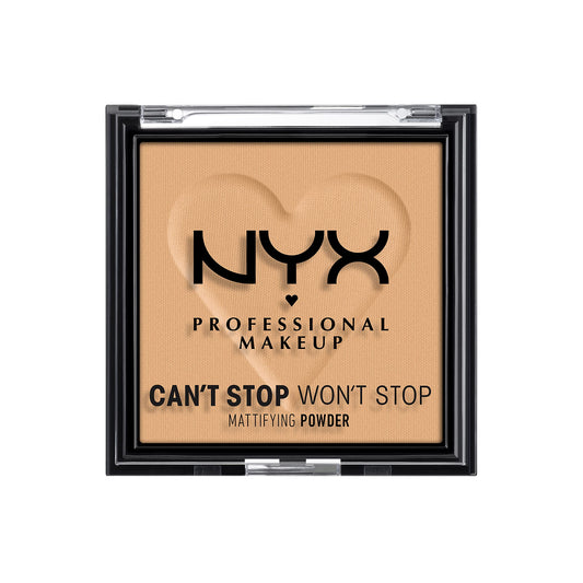 NYX PROFESSIONAL MAKEUP Can't Stop Won't Stop Mattifying Pressed Powder - Golden