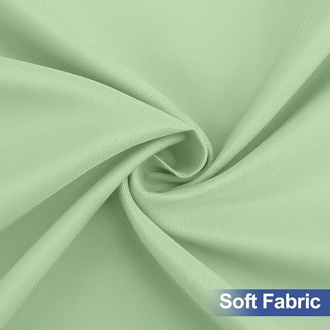 homing Rectangle Table Cloth Cover, Waterproof Polyester Elastic Fitted Tablecloth, Fits for 4 Foot Folding Tables, Washable Table Protector for Picnic, Camping, Outdoor (Green, 30" x 48")