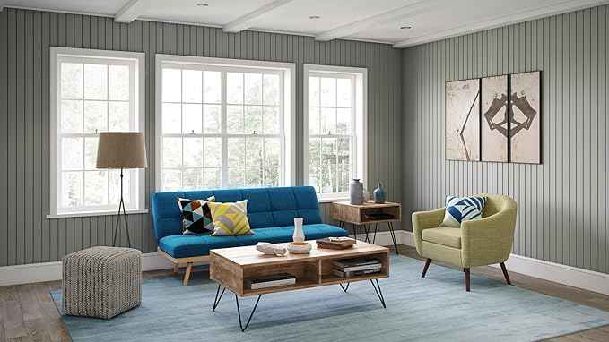 SIMPLIHOME Hunter Lift Top Coffee Table - 48 inch Wide Solid Mango Wood and Metal Industrial Cocktail Table in Natural, Functional Living Room Table with 2 Storage Cubbies and Hairpin Legs