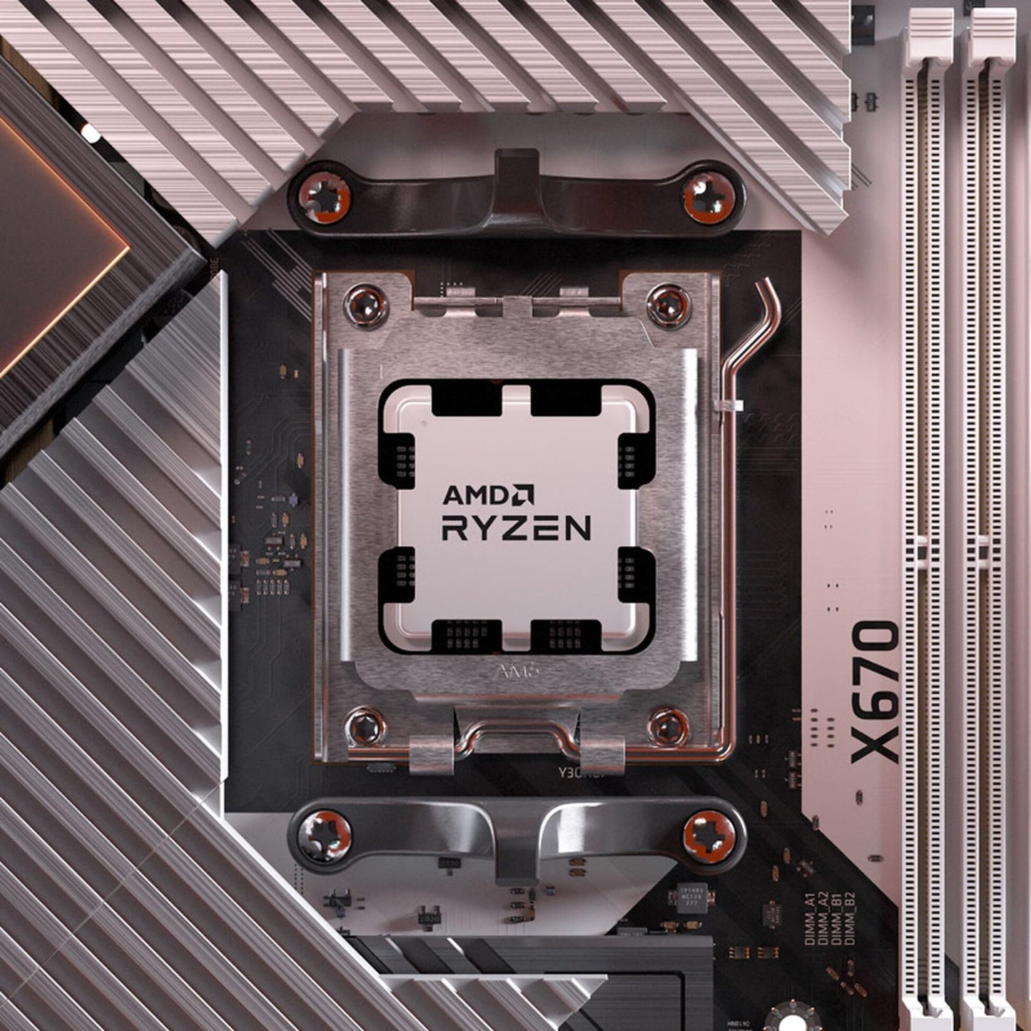 AMD Ryzen 5 7600 6-Core, 12-Thread Unlocked Desktop Processor
