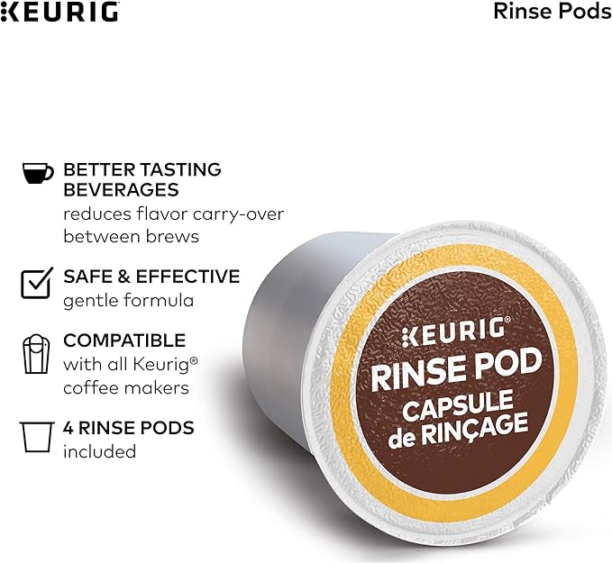 Keurig K-Elite Coffee Maker, Single Serve K-Cup Pod Coffee Brewer, With Iced Coffee Capability & 3-Month Brewer Maintenance Kit Includes Descaling Solution, Water Filter Cartridges & Rinse Pods