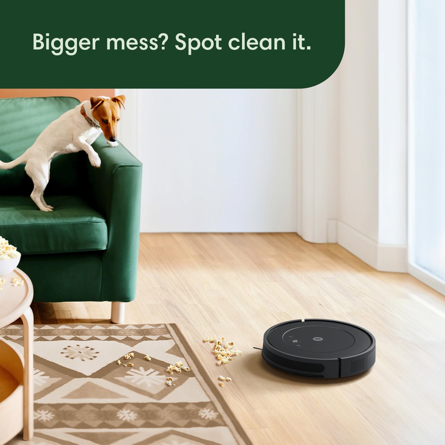 iRobot Roomba Vac Robot Vacuum (Q011) - Power-Lifting Suction, Quieter Cleaning Mode, Multi-Surface Cleaning, Cleans in Neat Rows, Easy to use, Self-Charging, Works with Alexa