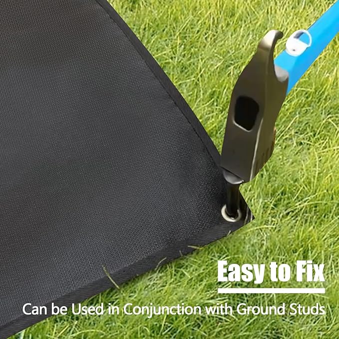 TOHONFOO 90 x 48 in Extra Large Grill Mat for Outdoor Grill - Grilling Mats for Outdoor Grill to Protect The Deck, Patio, Pavers - Easy to Clean BBQ Mats - 0.6mm