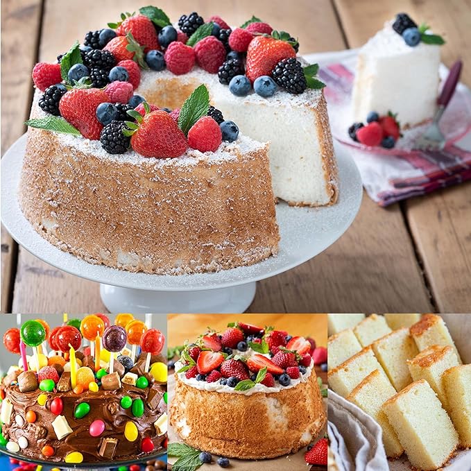EXGOX 2 Pack 4-Inch Non-Stick Deep Aluminum Round Cake Pan with Removable Bottom for Wedding/Birthday/Christmas Cake Baking Round Cake Tin Set with Loose Base (4 inch)