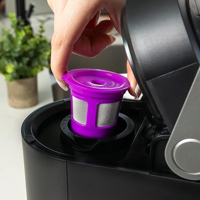 Single Serve Value Pack 1-Stream Reusable Filter Cup/EZ Scoop Perfect Pod Single Serve Pack Reusable Coffee Filter Cup & EZ-Scoop for K-CUP Brewers