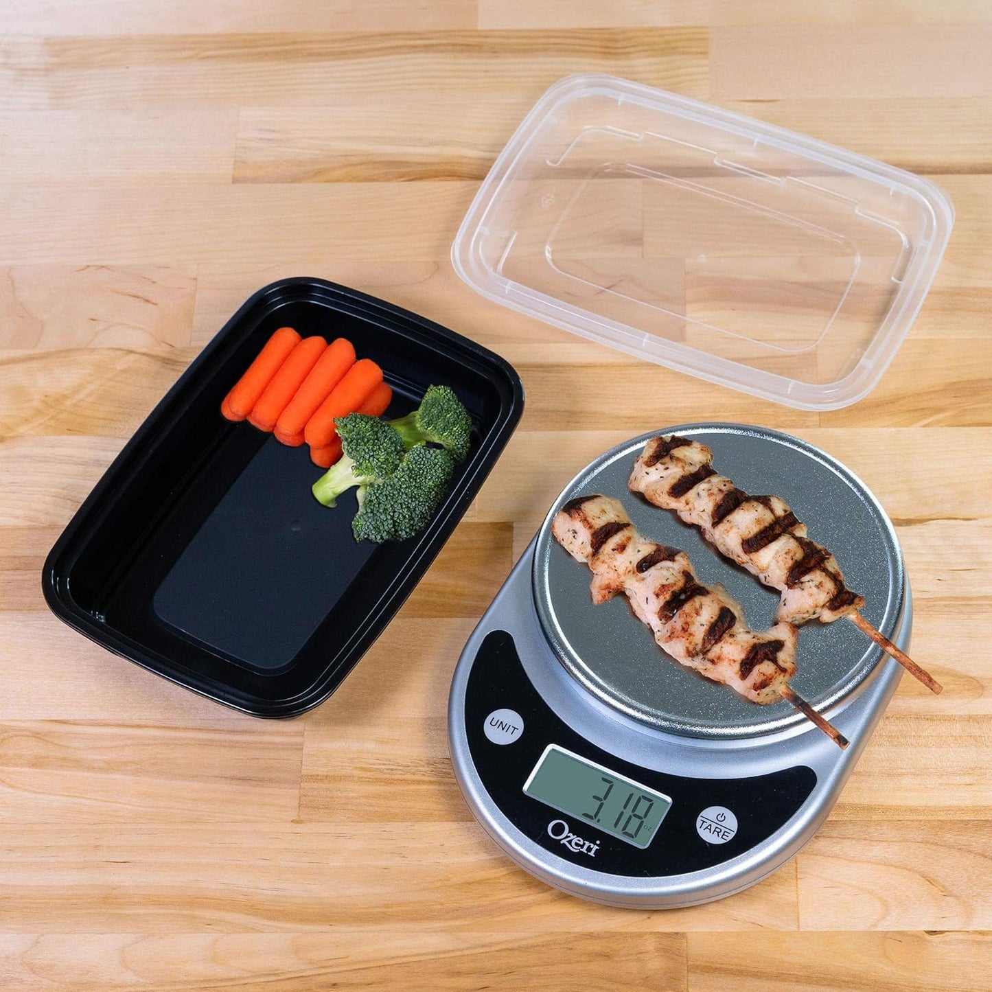 Freshware Meal Prep Containers [150 Pack] 1 Compartment Food Storage Containers with Lids, Bento Box, BPA Free, Stackable, Microwave/Dishwasher/Freezer Safe (28 oz)