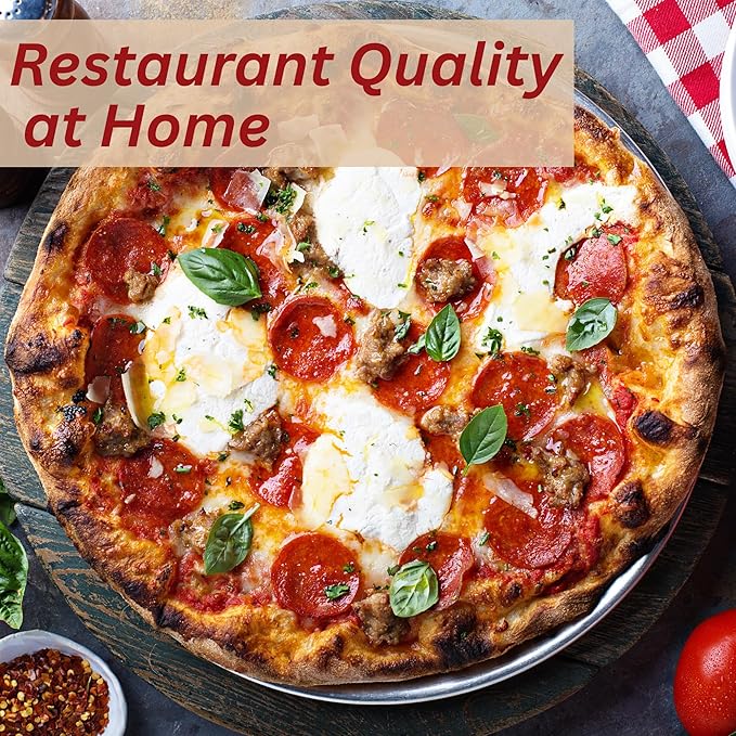 ThermiChef 14x20 Pizza Steel, 3/16" Thick, 13.7 lbs - Cooking Steel for Oven & Grill - Made in USA