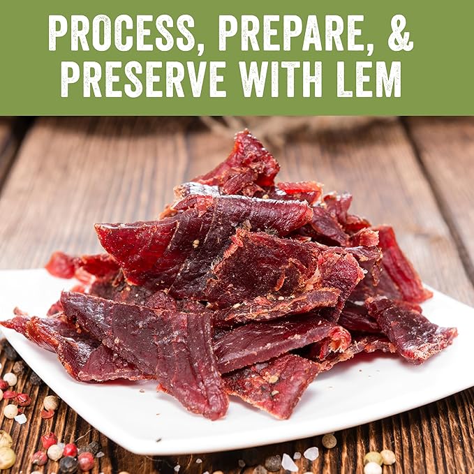 LEM Products MightyBite 6-Tray Dehydrator, Food Dehydrator for Beef Jerky, Meat, Vegetables, and Fruits, Includes Dryer Machine and 6 Trays, Black