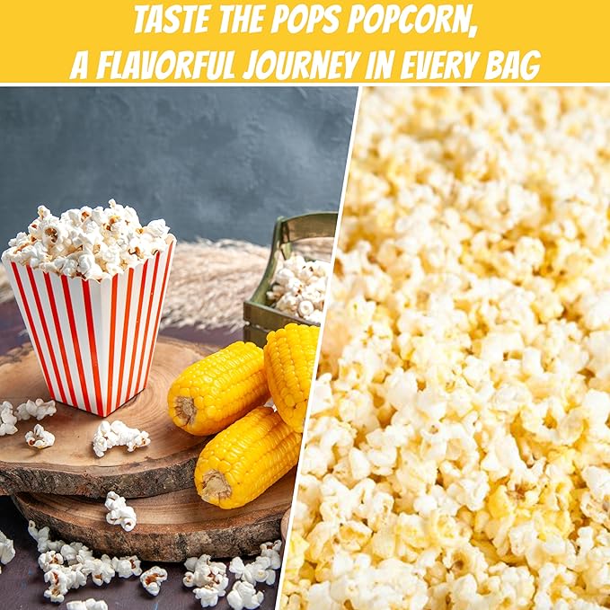 10.6 Oz Popcorn Portion Packs - Package of 6ct
