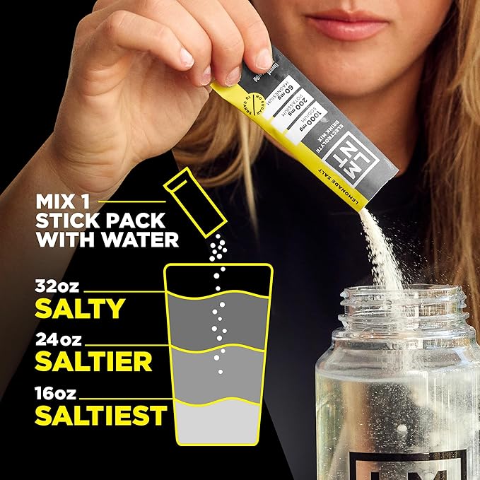 LMNT Zero Sugar Electrolytes - Lemonade | Drink Mix | 18-Count