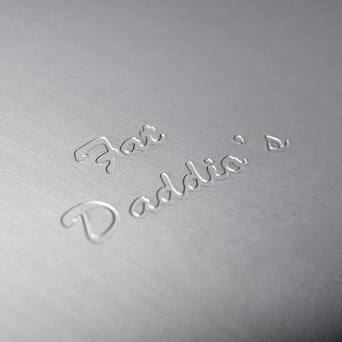 Fat Daddio's Anodized Aluminum Round Cake Pans, 6 Piece Set, 3 x 2 Inch