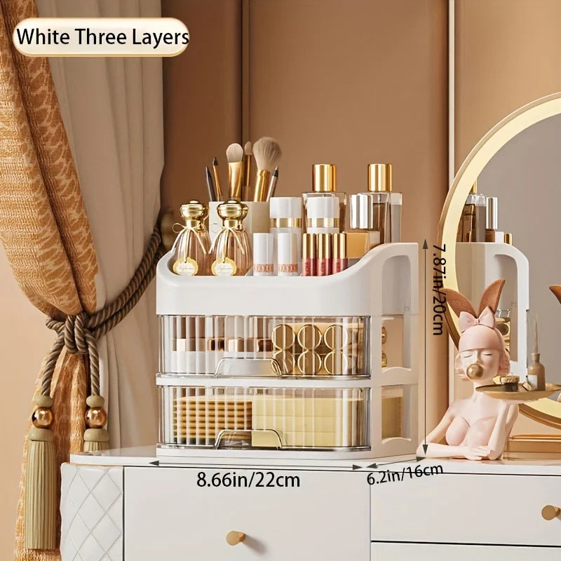 Multi-Layer Cosmetic Storage Box