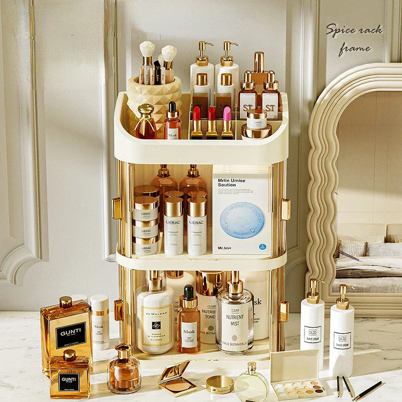 Elegant Large Cosmetic Storage Box