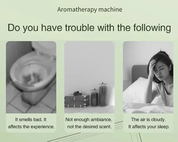 Automatic Aroma Diffuser Fragrance Essential Oil Smart Aromatherapy Machine Hanging Wall Oil Humidifier Bathroom Deodorization ﻿