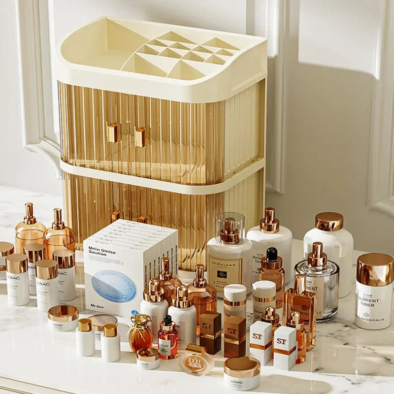 Elegant Large Cosmetic Storage Box