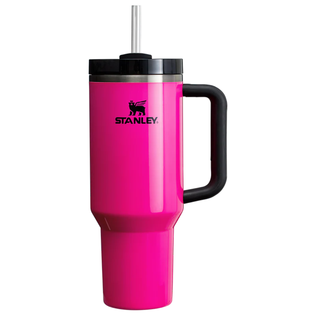 Stanley Neon Electric Pink Quencher 40oz