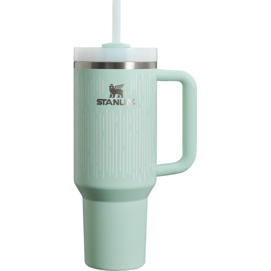 Stanley Quencher H2.0 Soft Rain Mint Tumbler