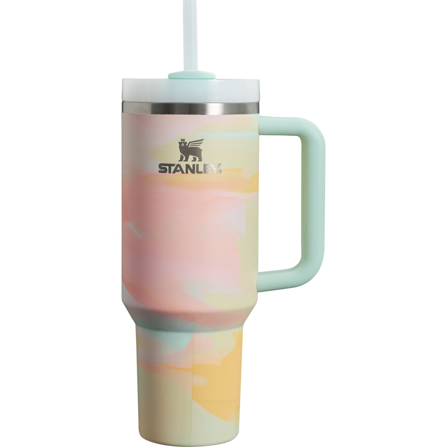 Stanley Quencher H2.0 40oz – Warm Serene Brushstrokes