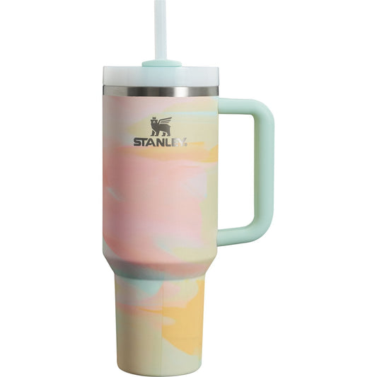 Stanley Quencher H2.0 40oz – Warm Serene Brushstrokes